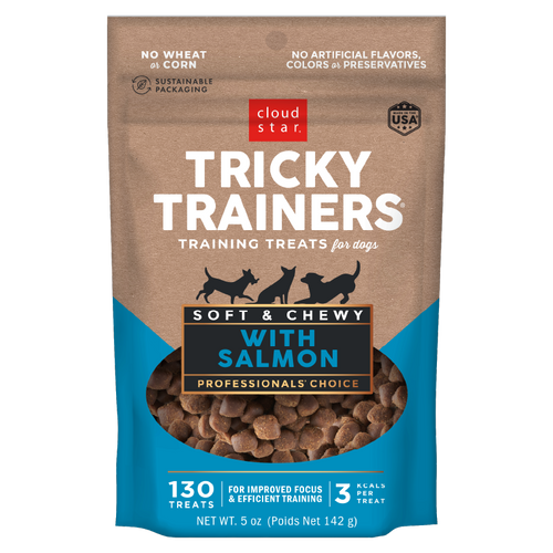 Tricky Trainers Soft & Chewy with Salmon - 5oz