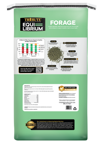 TRIBUTE Equi-Librium™ Forage Horse Feed - 50lb