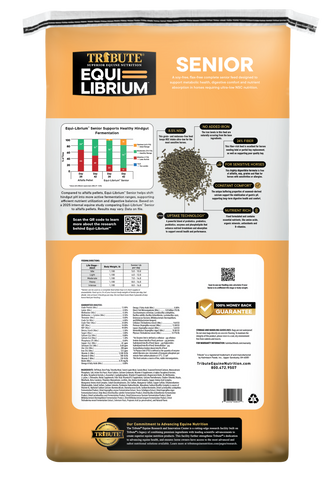 TRIBUTE Equi-Librium™ Senior Horse Feed - 50lb