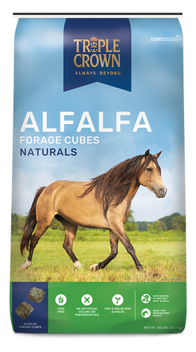 Triple Crown Naturals Premium Alfalfa Forage Cubes