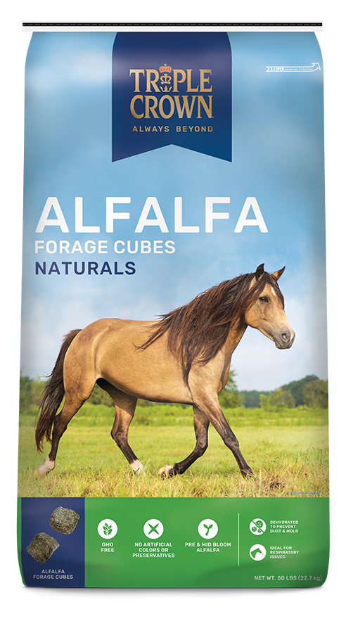 Triple Crown Naturals Premium Alfalfa Forage Cubes