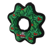 Tuffy Holiday Junior Gear Ring Wreath Dog Toy