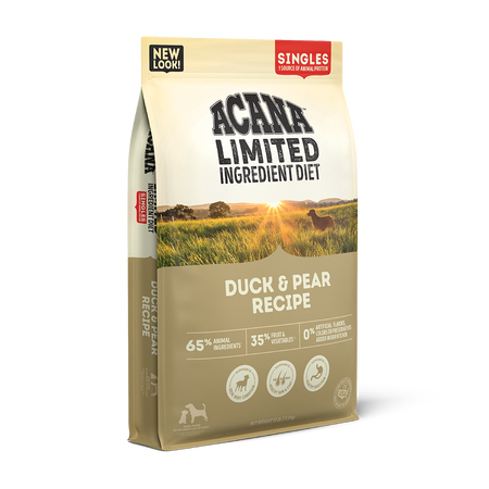 Acana Singles Duck Pear Recipe Grain Free Dry Dog Food Knoxville TN Agri Feed Pet Supply