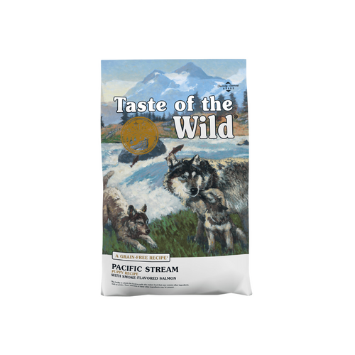 Taste of the Wild Pacific Stream Puppy Recipe with Smoke-Flavored Salmon - 28lb