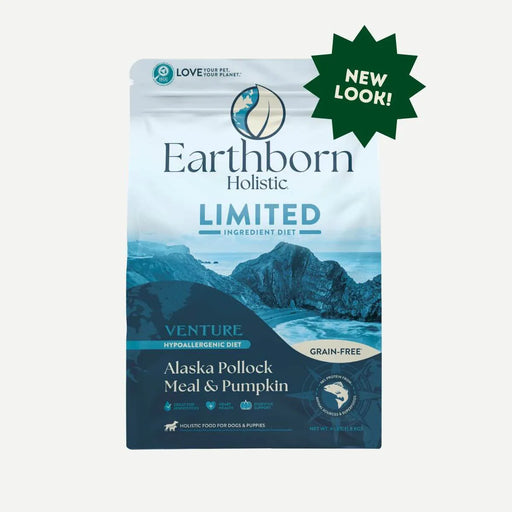 Earthborn Venture Alaska Pollock Meal & Pumpkin Dry Dog Food 25lb