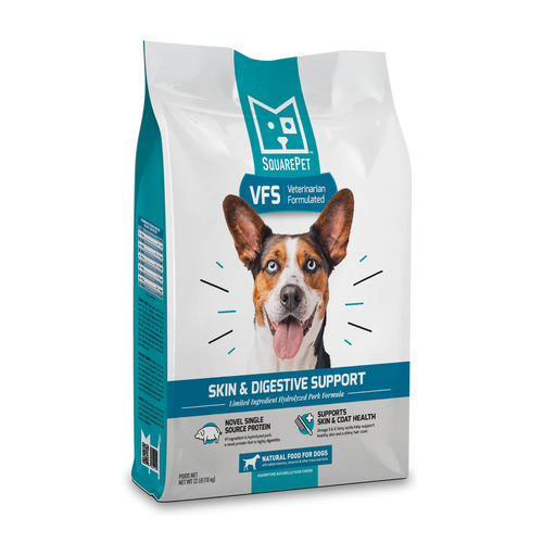 SQUARE PET VFS® SKIN & DIGESTIVE SUPPORT FOR DOGS - 22LB