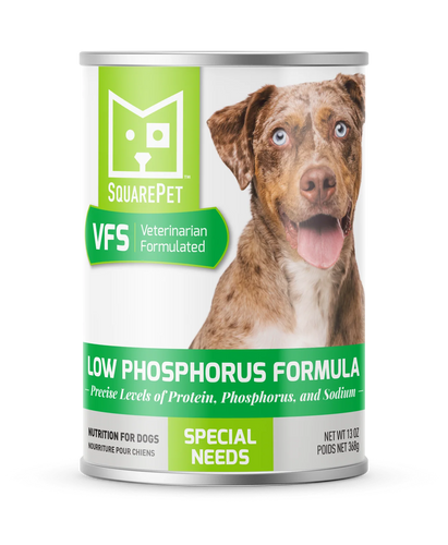 SQUARE PET VFS® LOW PHOSPHORUS FORMULA WET FOOD FOR DOGS - 13oz