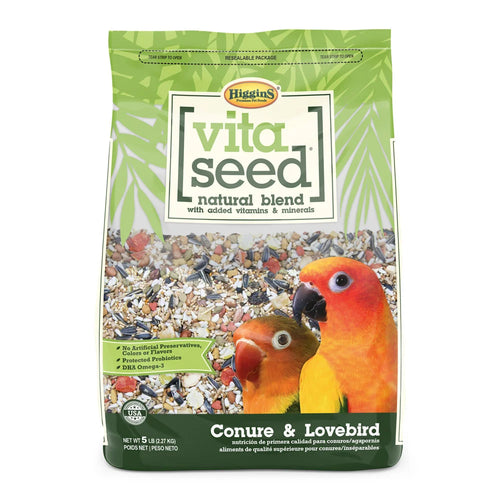 HIGGINS VITA SEED CONURE & LOVEBIRD - 5LB