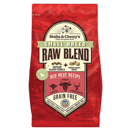 Stella & Chewy's Small Breed Red Meat Raw Blend Kibble - 10lb