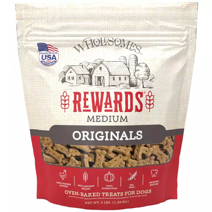 Wholesomes™ Rewards Originals Dog Biscuit Treats 20lb