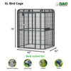WALK-IN AVIARY 62x62 - BLACK