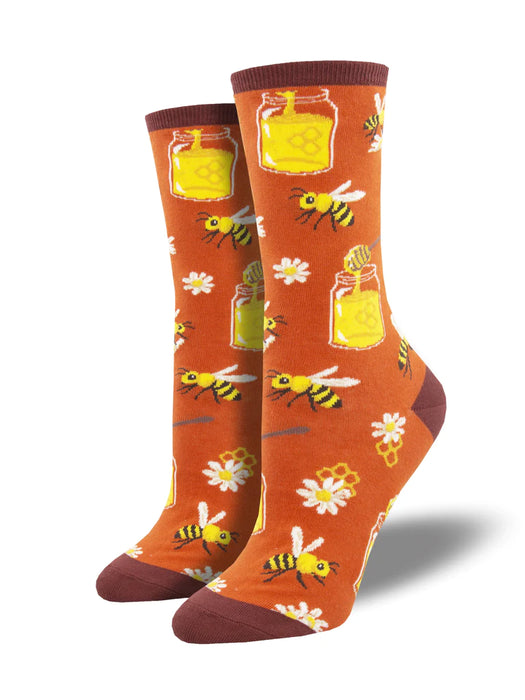Socksmith® Bee My Honey - Cotton Crew Sock