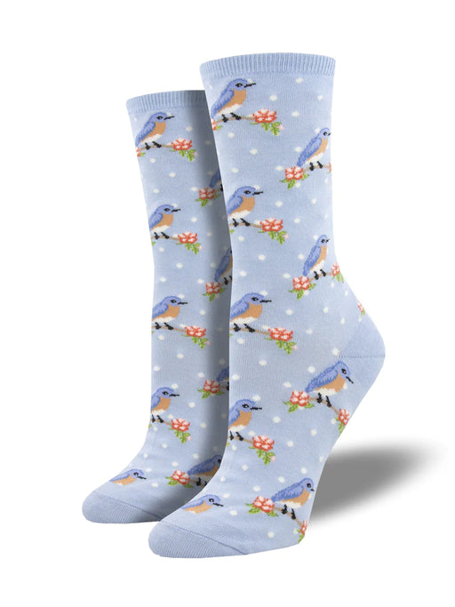 Socksmith® Bluebird - Cotton Crew Sock