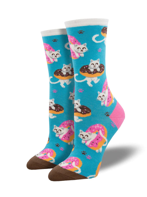 Socksmith® Sweet Treat Kitties - Cotton Crew Sock