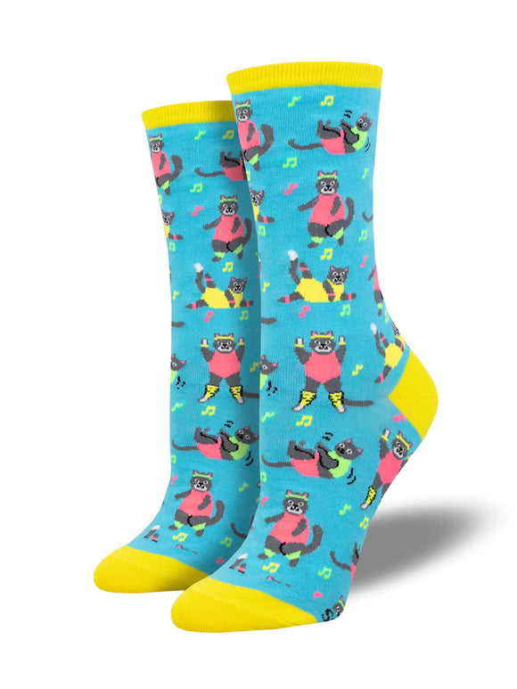 Socksmith® Exercise Cats - Cotton Crew Sock