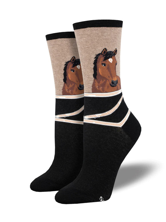 Socksmith® Hey Neigh-bor - Cotoon Crew Sock