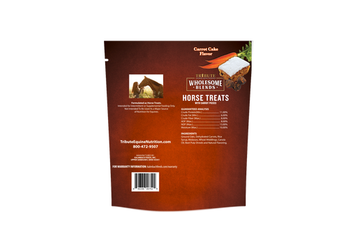 Tribute Equine Carrot Cake Wholesome Blends® Horse Treat - 1.5lb