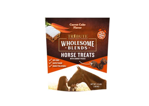 Tribute Equine Carrot Cake Wholesome Blends® Horse Treat - 1.5lb