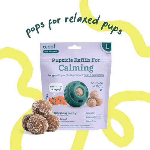 WOOF CALMING WELLNESS REFILL PUPSICLE POPS - LARGE