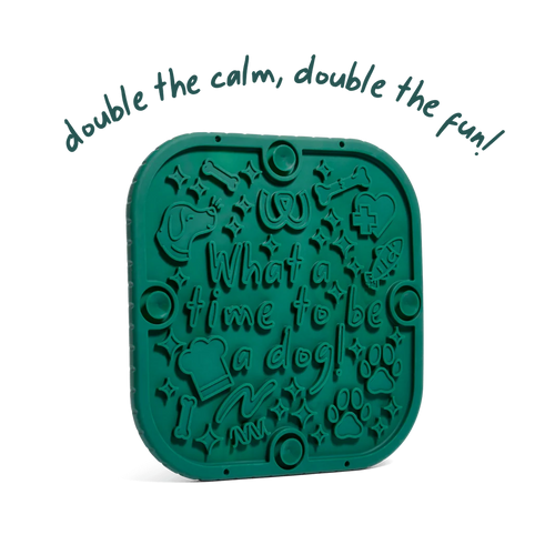 Woof FlipMat Dog Enrichemnt - Green
