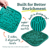 Woof FlipMat Dog Enrichemnt - Green