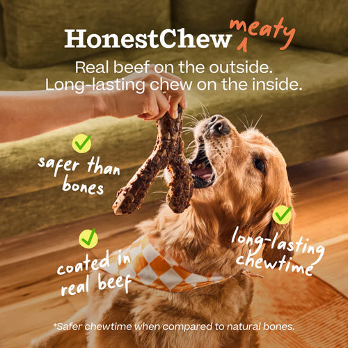 Woof HonestChew Large Meaty YGnawt
