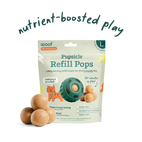 WOOF PUPSICLE REFILL BEEF POPS - SMALL