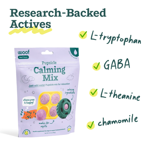 Woof Calming Pupsicle Mix - 5.5oz