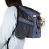 The Fat Cat Navy Cat Backpack - For Larger Cats
