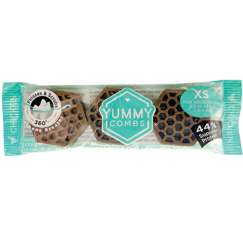 Yummy Combs Dental Dog Treat - XS