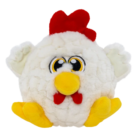 KONG Ziggles Chicken Dog Toy - Medium