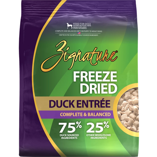 Zignature Original Freeze Dried Duck Entrée - 4oz