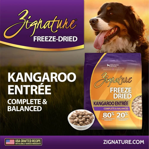 Zignature Original Freeze Dried Kangaroo Entrée - 12.5oz
