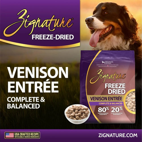 Zignature Original Freeze Dried Venison Entrée - 4oz