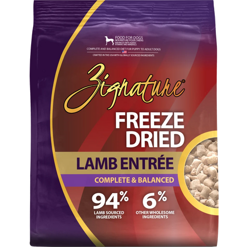 Zignature Original Freeze Dried Lamb Entrée - 4oz