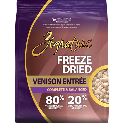 Zignature Original Freeze Dried Venison Entrée - 4oz