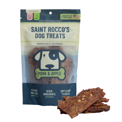 Saint Rocco's Pork and Apple Treats - 3oz.