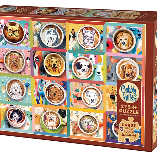 Puppy Lattes 275pc Puzzle