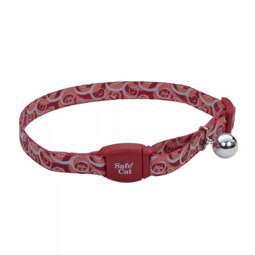 Safe Cat Adjustable Breakaway Cat Collar with Magnetic Buckle