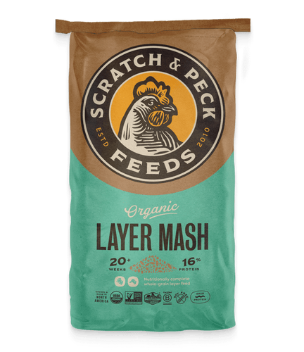 Organic Layer Mash 16% - Suitable for Chickens and Ducks 40#