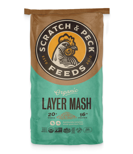 Organic Layer Mash 16% - Suitable for Chickens and Ducks 40#
