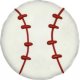 BASEBALL DOG COOKIE