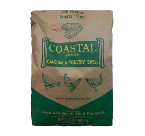 Coastal Brand Calcium & Poultry Shell - 50lb