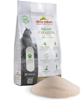 Almo Nature Natural Cat Litter Soft Grain - 10lb