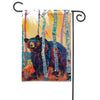 Vibrant Bear Garden Flag