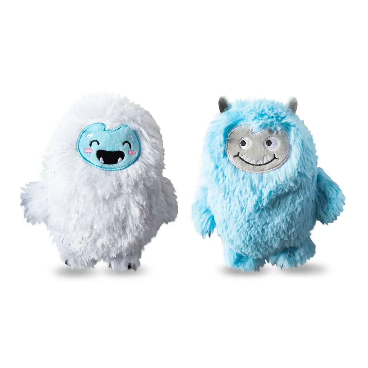 NoJo Hello! Lucky Yeti White and Blue Plush Stuffed Animal with Rabbit Plush