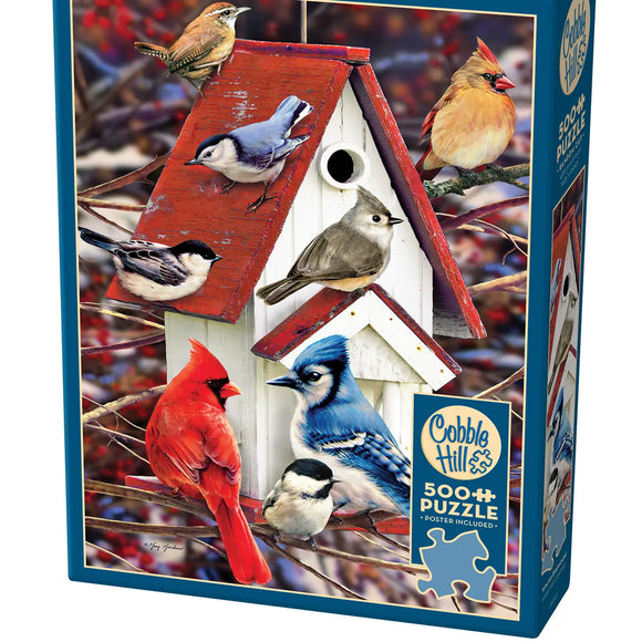 Winter Birdhouse 500pc Puzzle