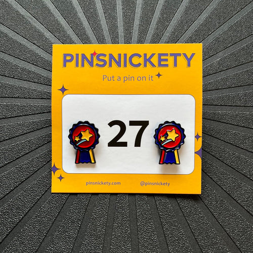 Pinsnickety Assorted Number Pins