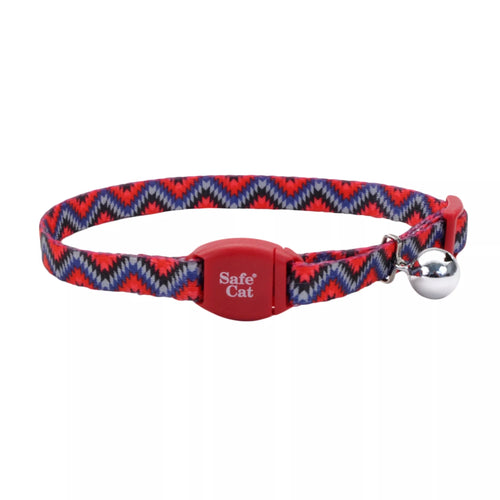 Safe Cat Adjustable Breakaway Cat Collar with Magnetic Buckle