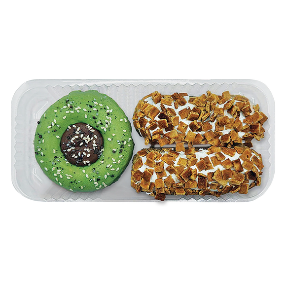 Donut Deli, Bow Wow Brunch, Avocado Toast Gourmet Donuts for Dogs 3pk